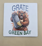 Chicago Bears Coasters | IceMan | Grate Green Bay Packers | Good Better Best