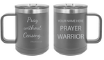 15 oz Personalized PRAYER WARRIOR Polar Camel Mug with Handle - Hot or Cold Drinks